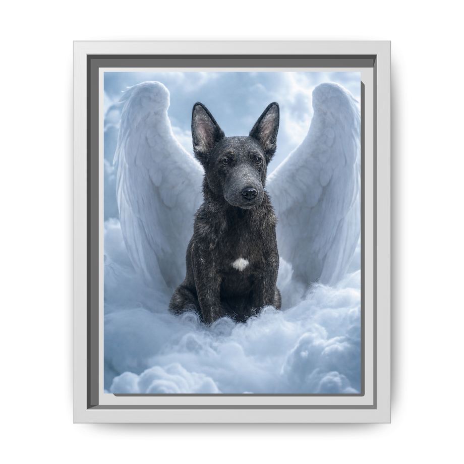 Framed 8x10 White front