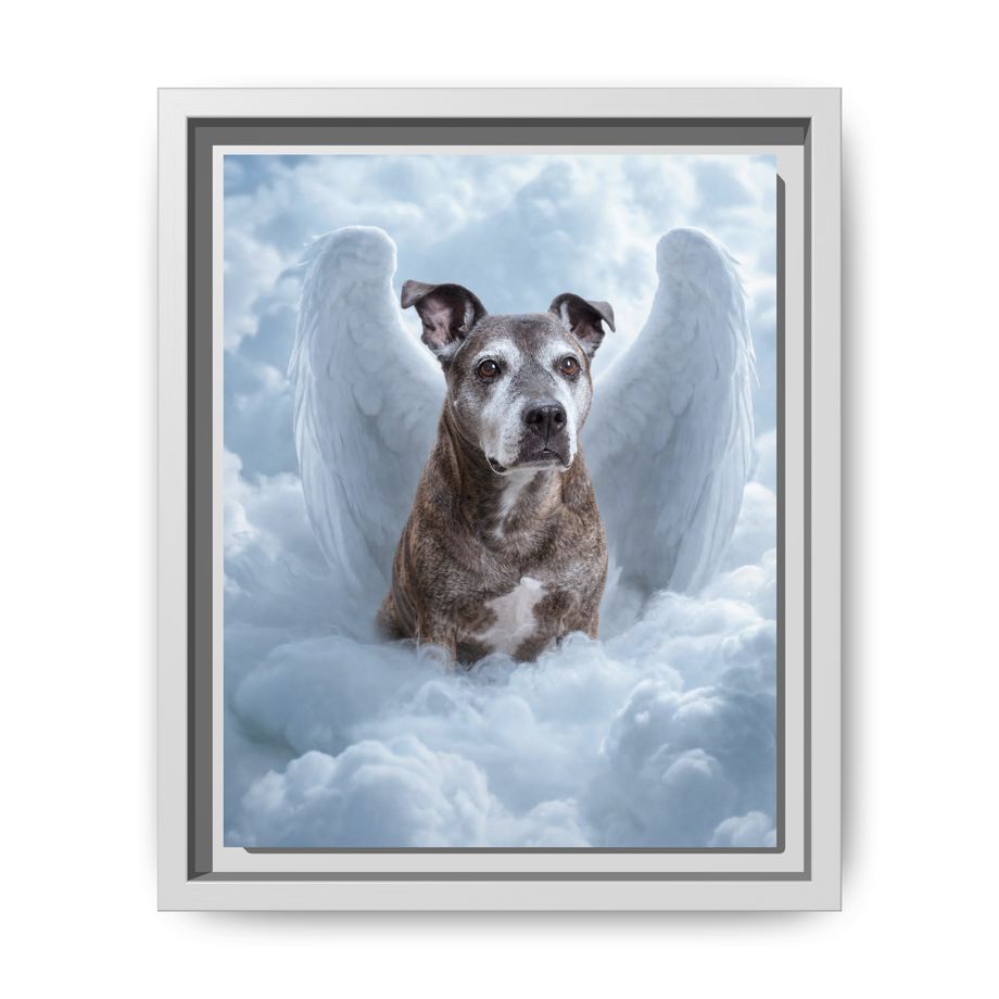 Framed 8x10 White front