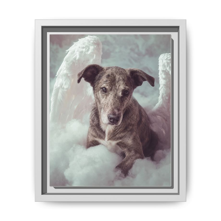 Framed 8x10 White front