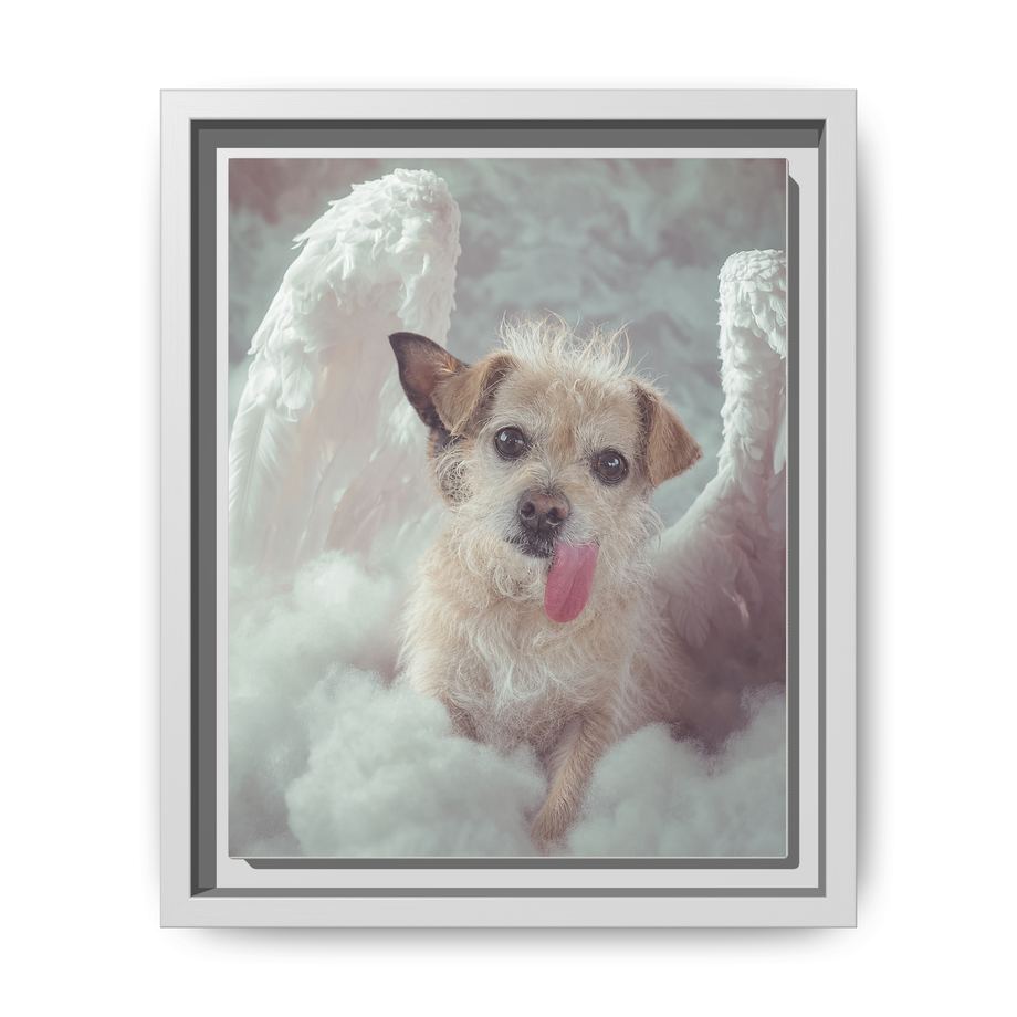 Framed 8x10 White front