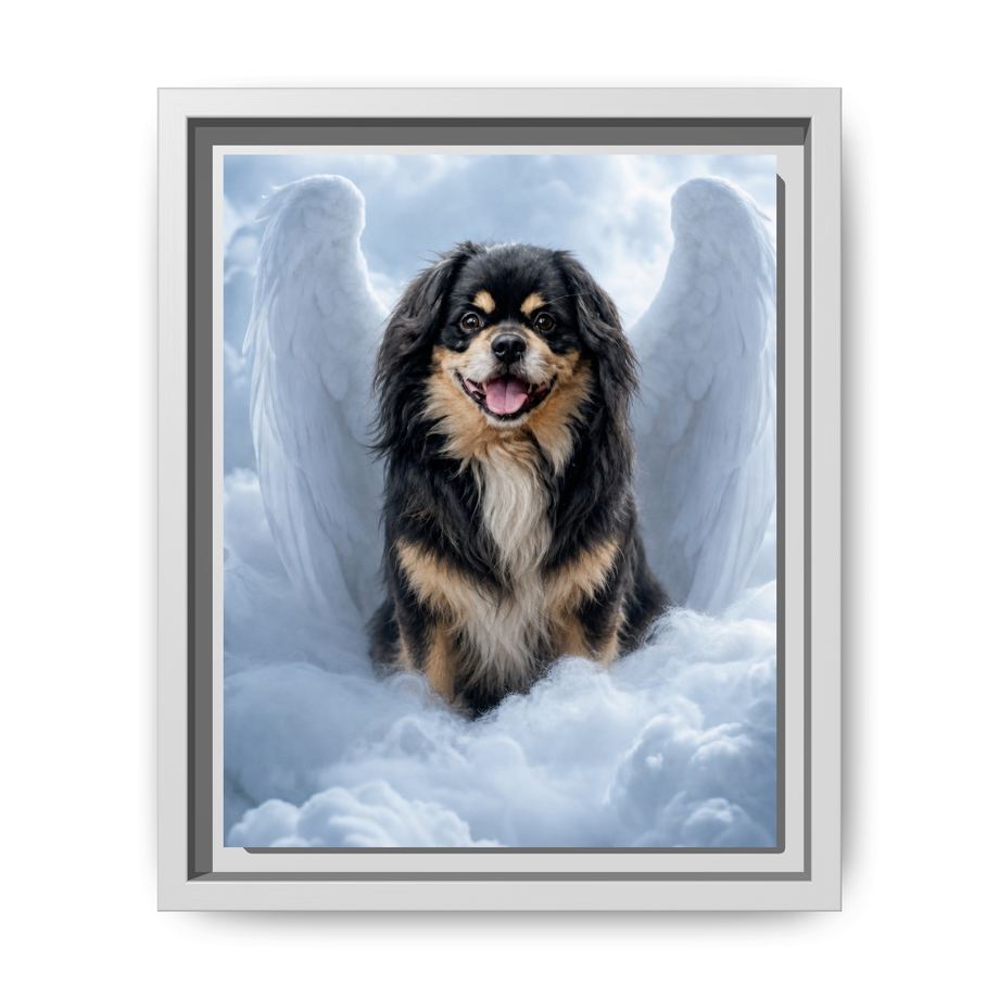 Framed 8x10 White front