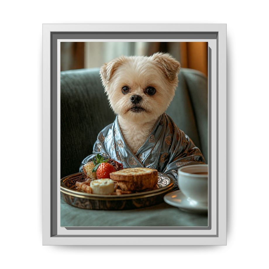 Framed 8x10 White front