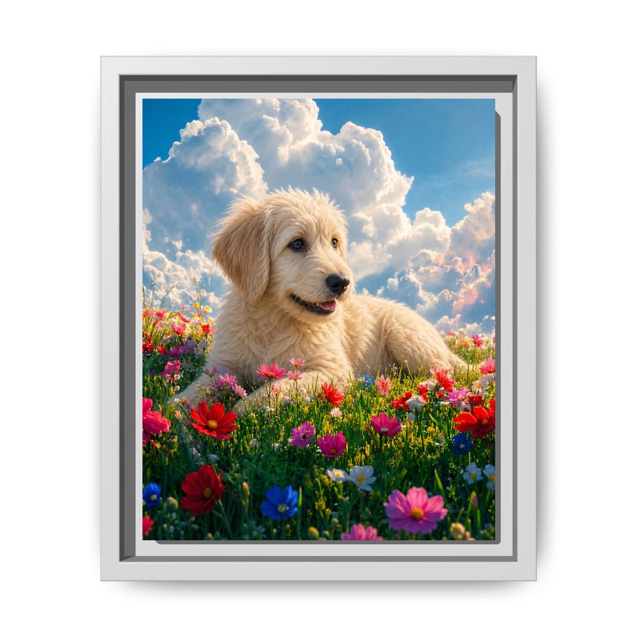 Framed 8x10 White front