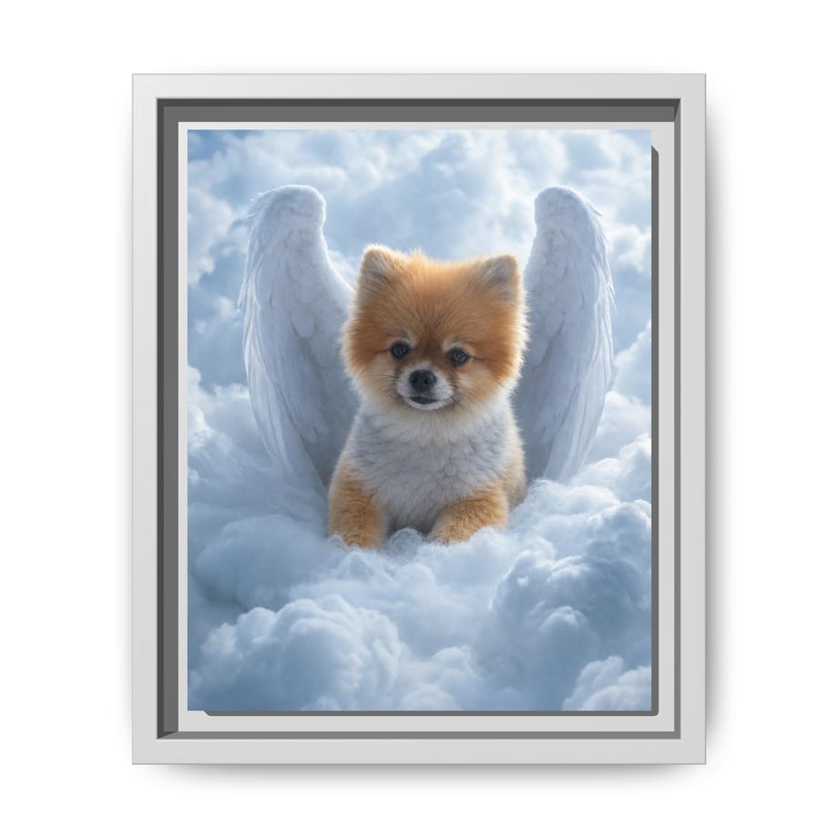 Framed 8x10 White front