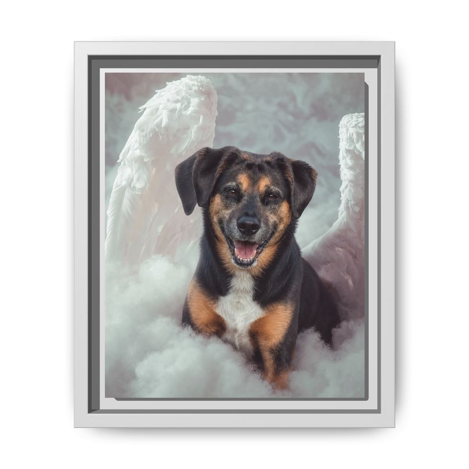 Framed 8x10 White front