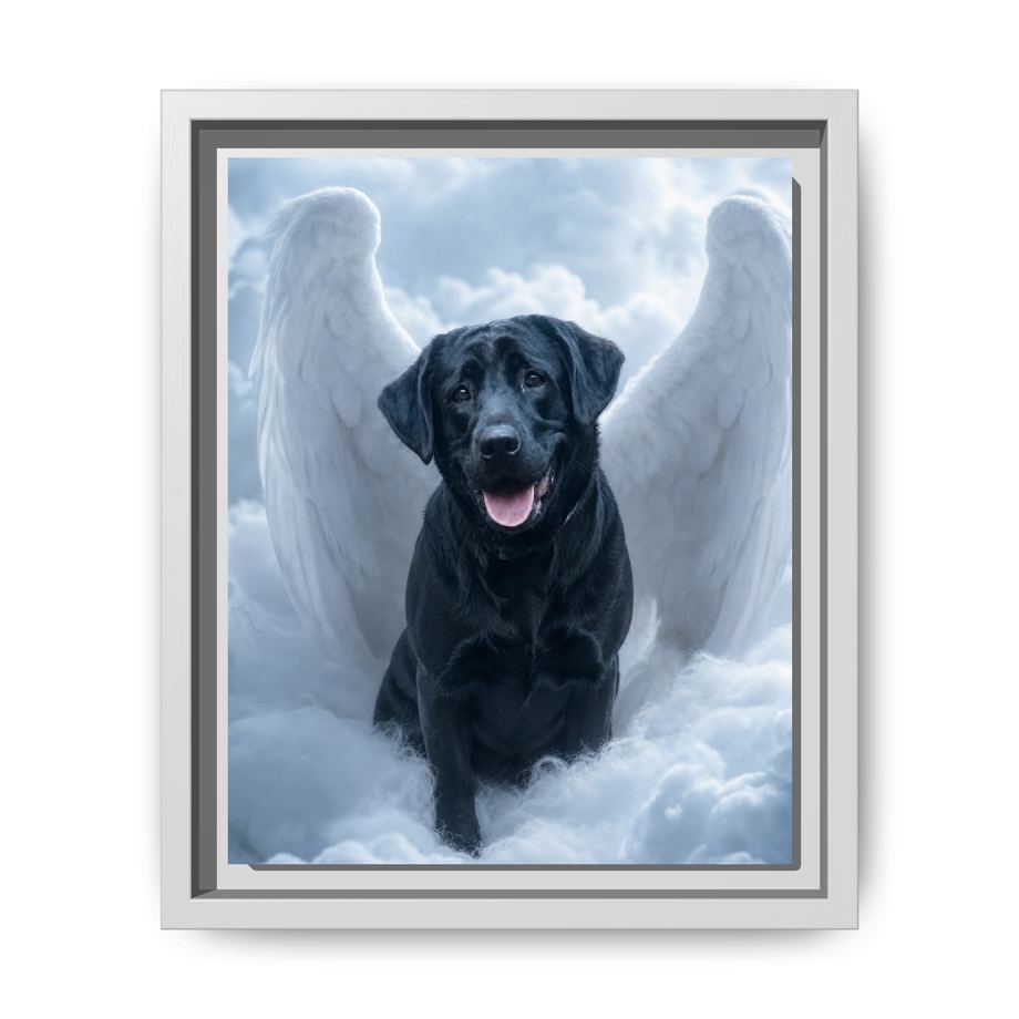 Framed 8x10 White front