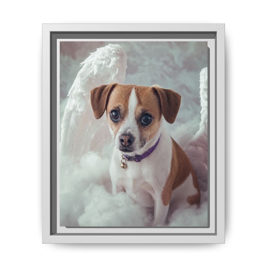 Framed 8x10 White front
