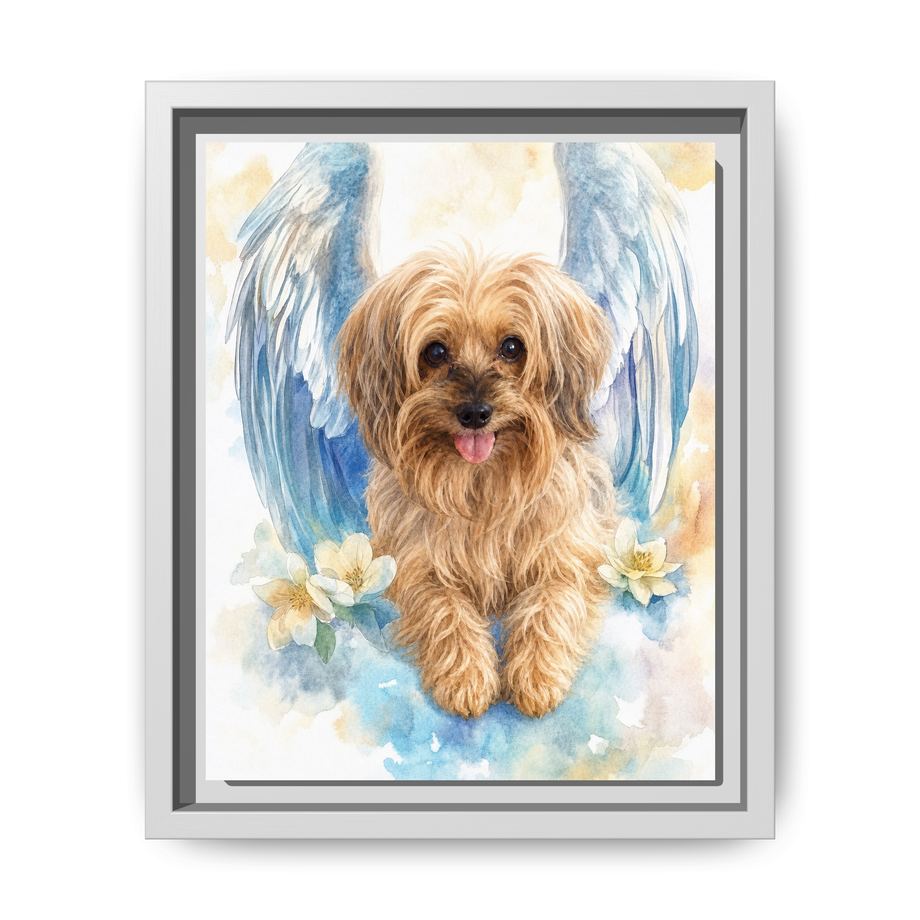 Framed 8x10 White front
