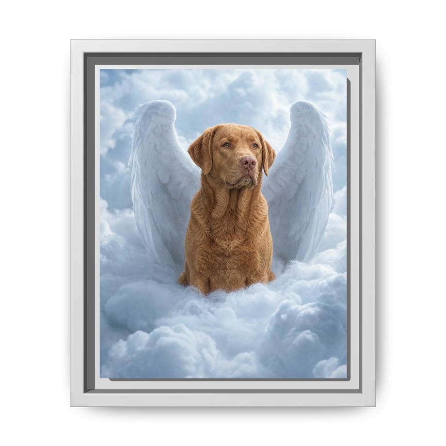 Framed 8x10 White front