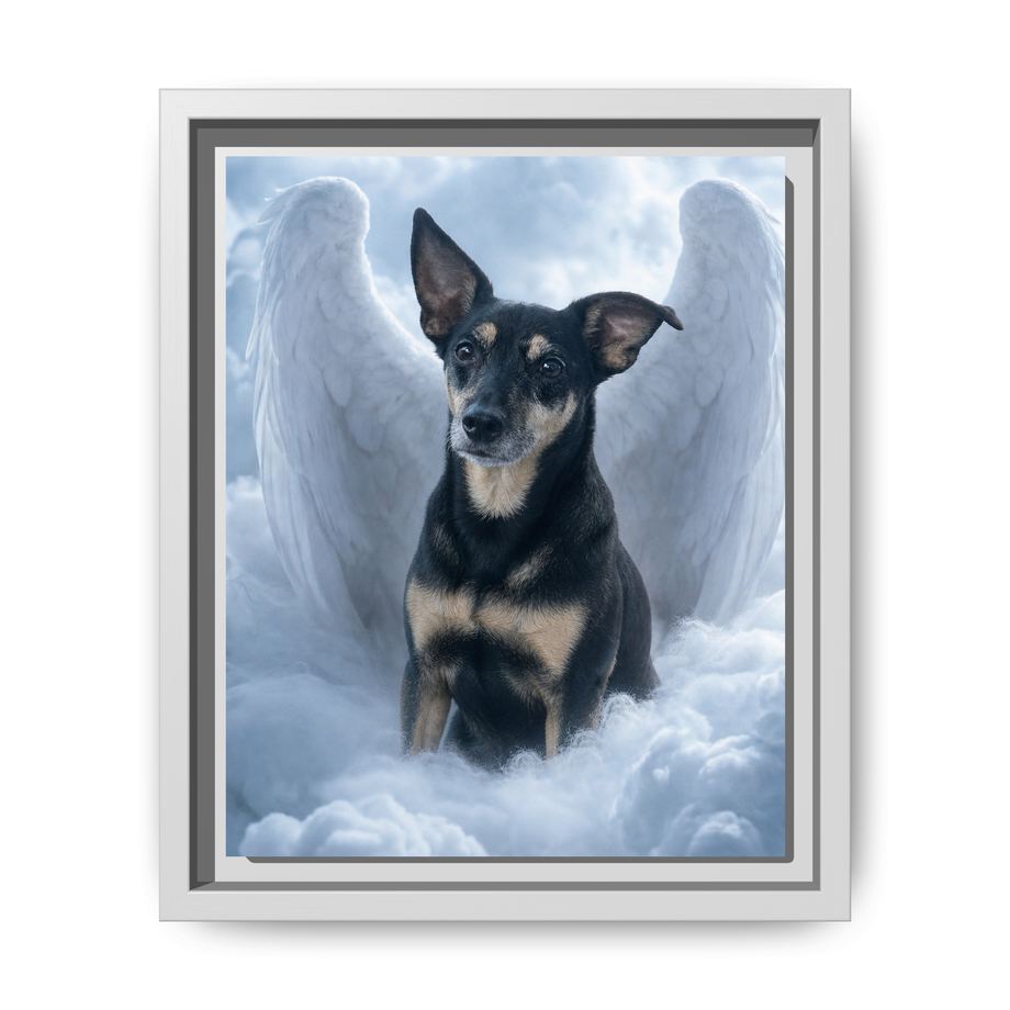 Framed 8x10 White front