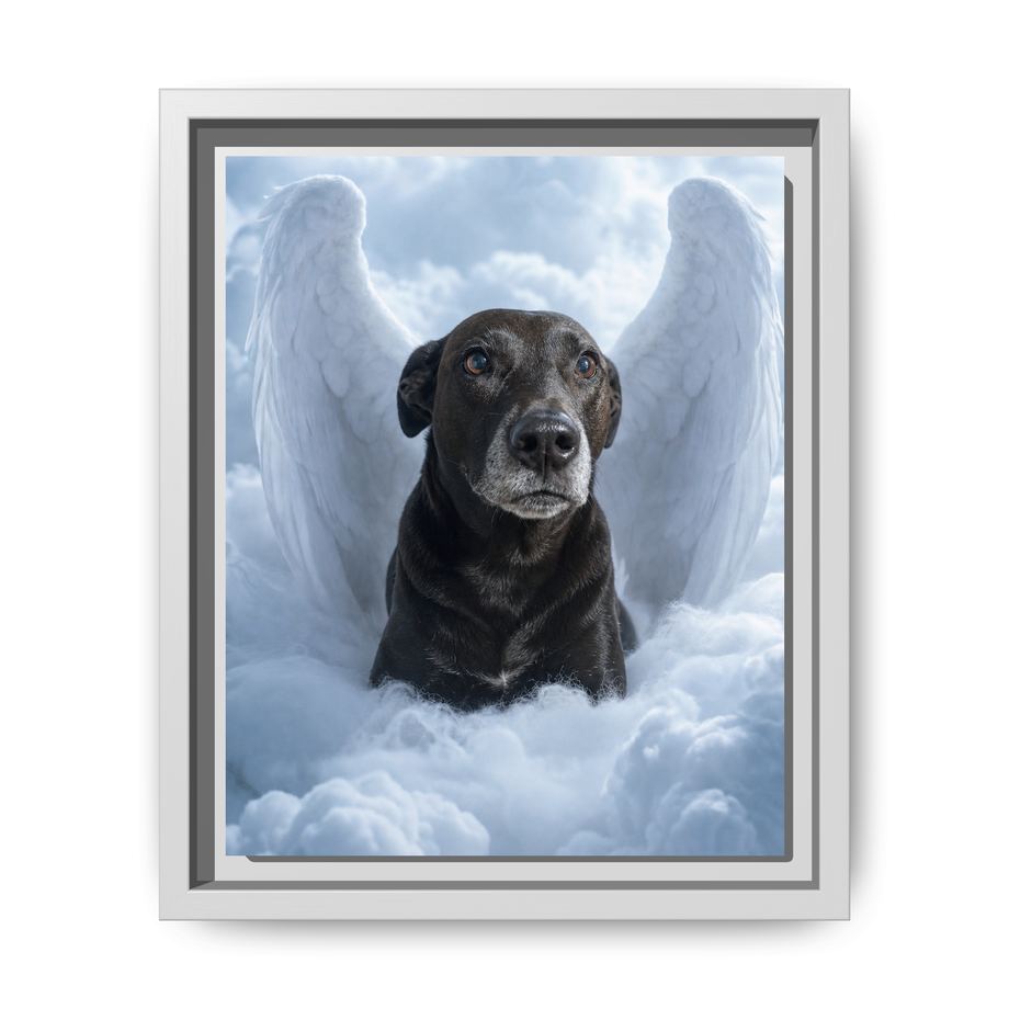 Framed 8x10 White front