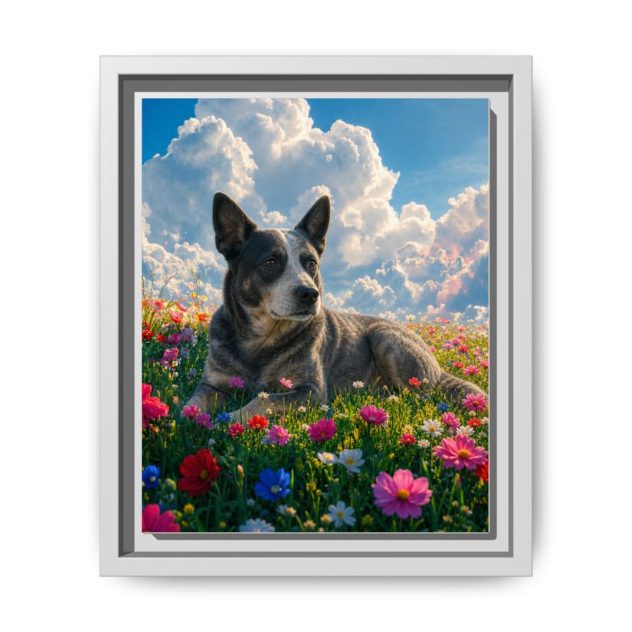 Framed 8x10 White front
