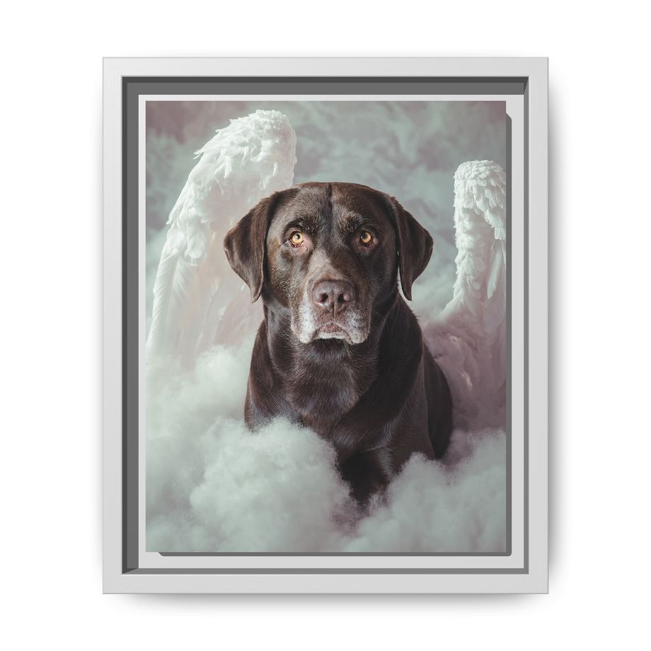 Framed 8x10 White front