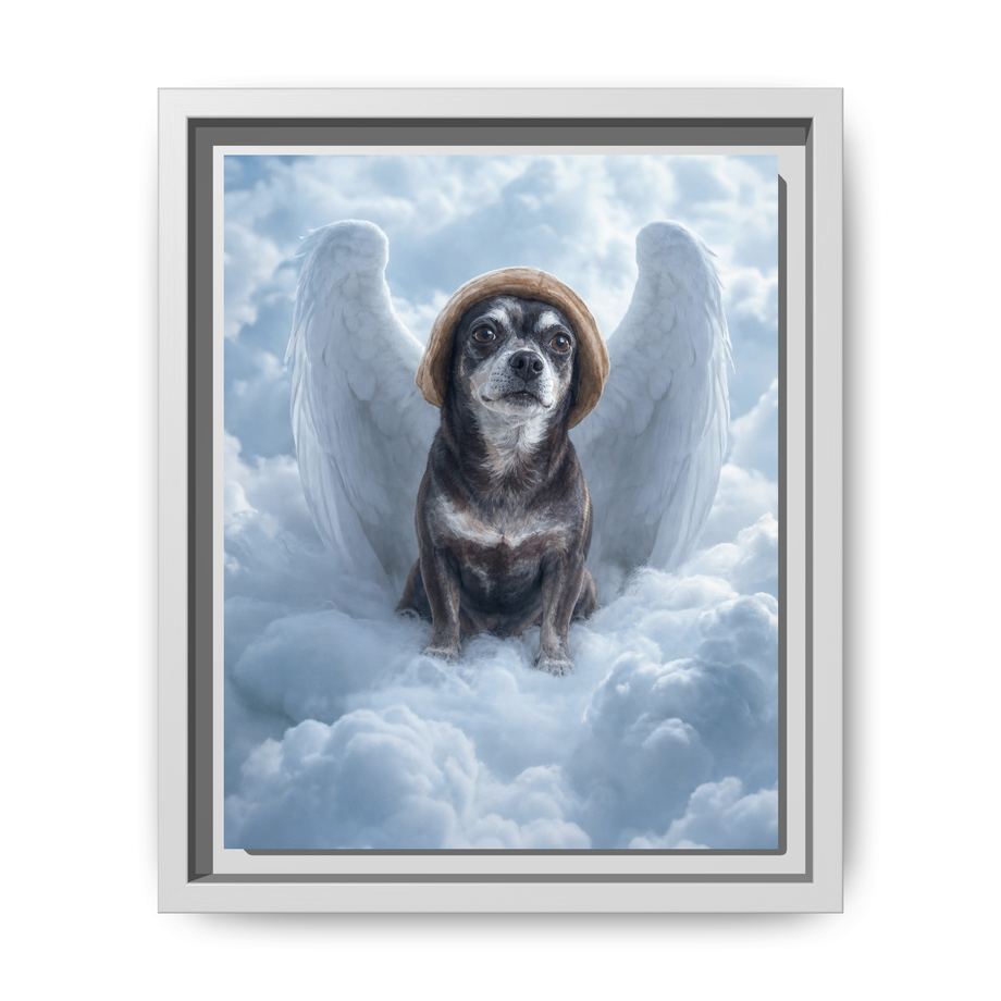 Framed 8x10 White front