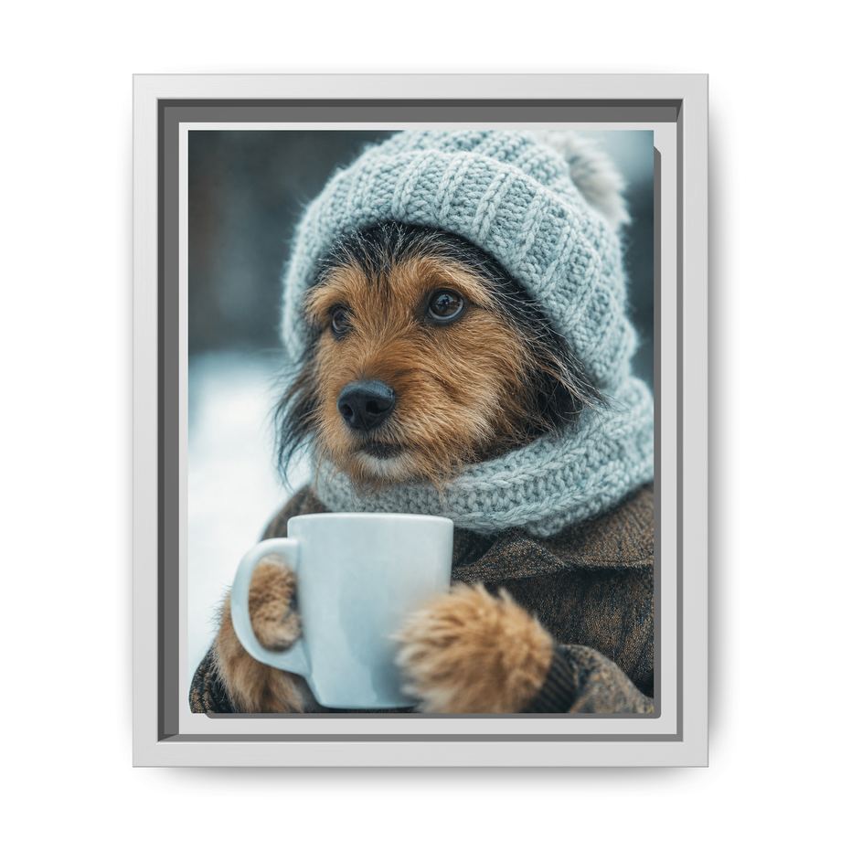 Framed 8x10 White front