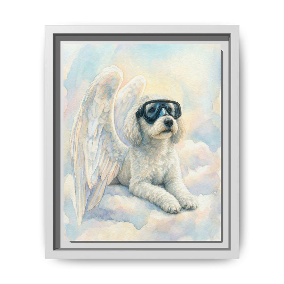 Framed 8x10 White front