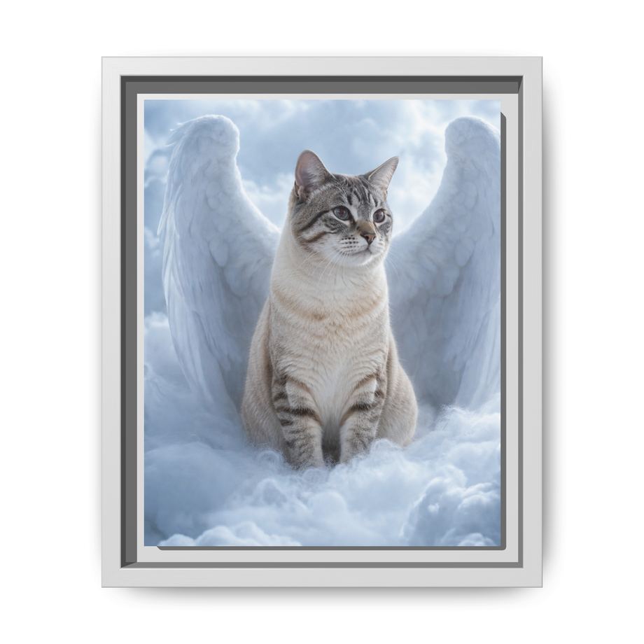 Framed 8x10 White front