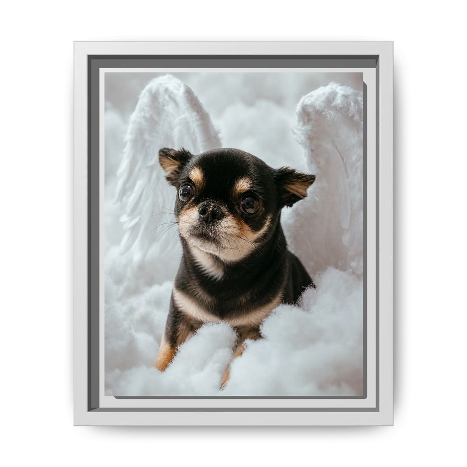 Framed 8x10 White front