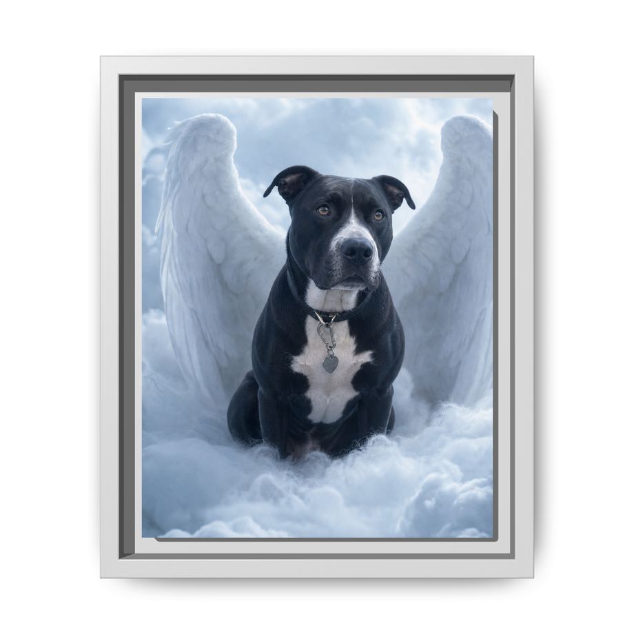 Framed 8x10 White front