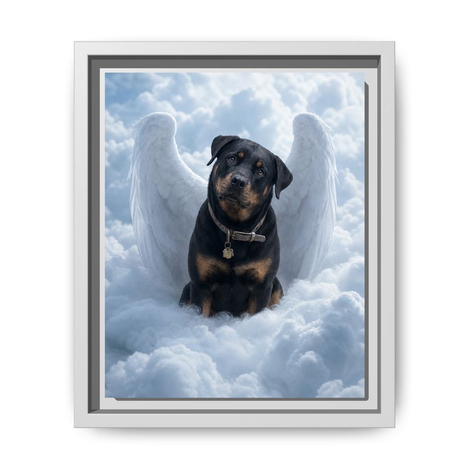 Framed 8x10 White front