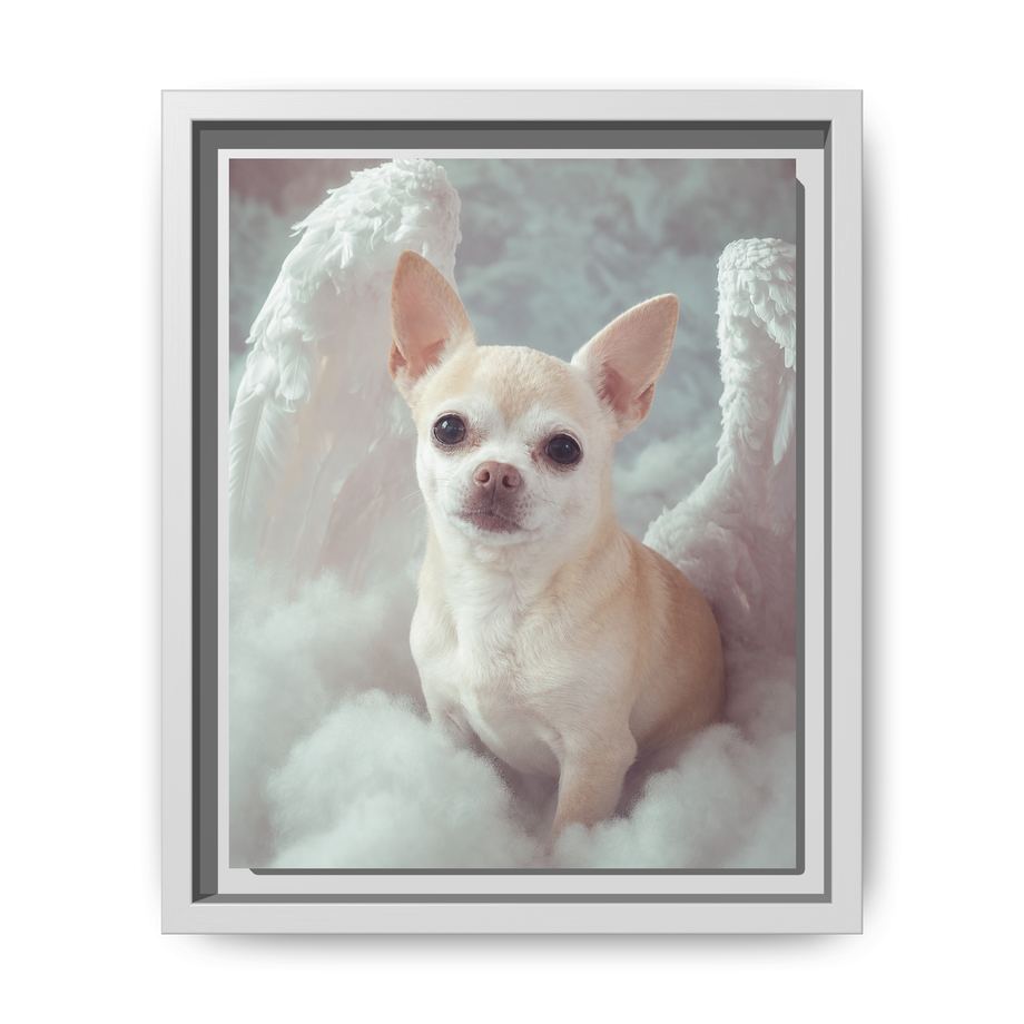 Framed 8x10 White front