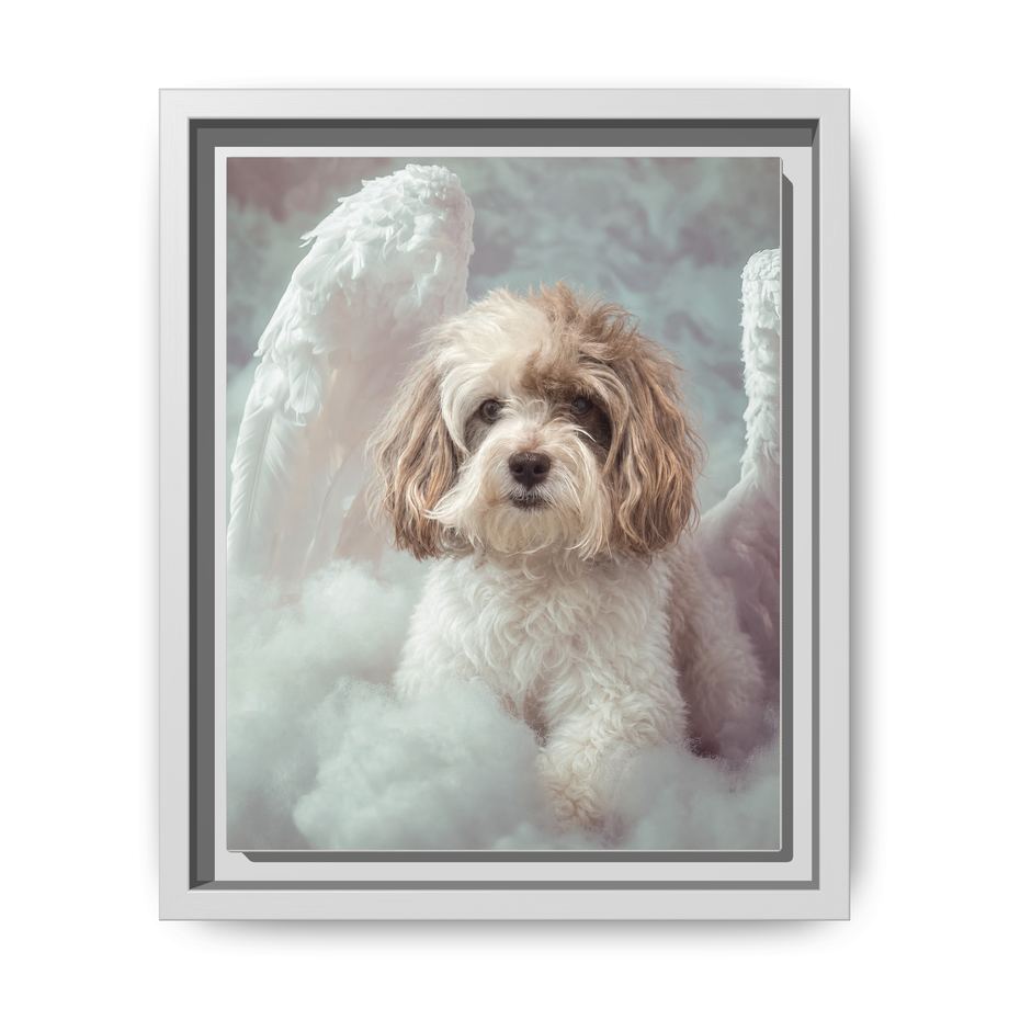 Framed 8x10 White front