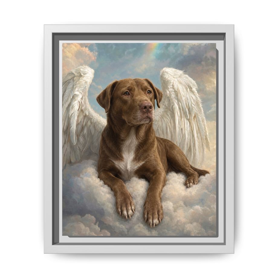 Framed 8x10 White front