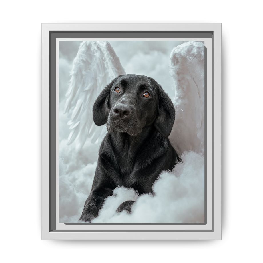Framed 8x10 White front