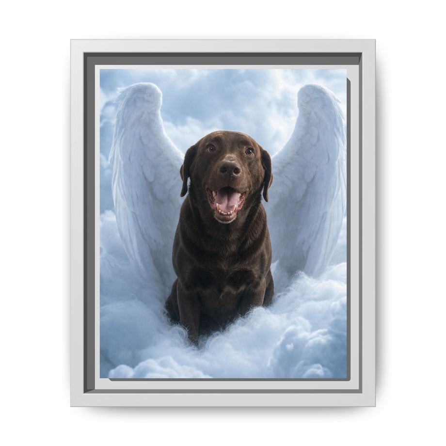 Framed 8x10 White front