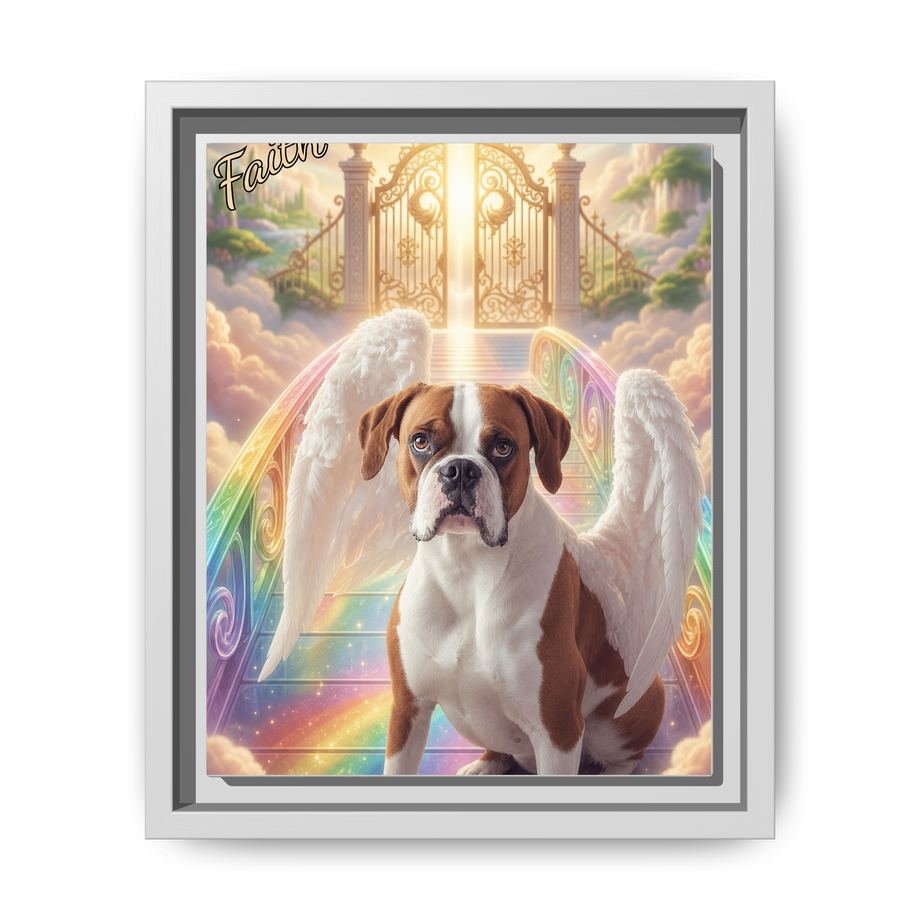 Framed 8x10 White front