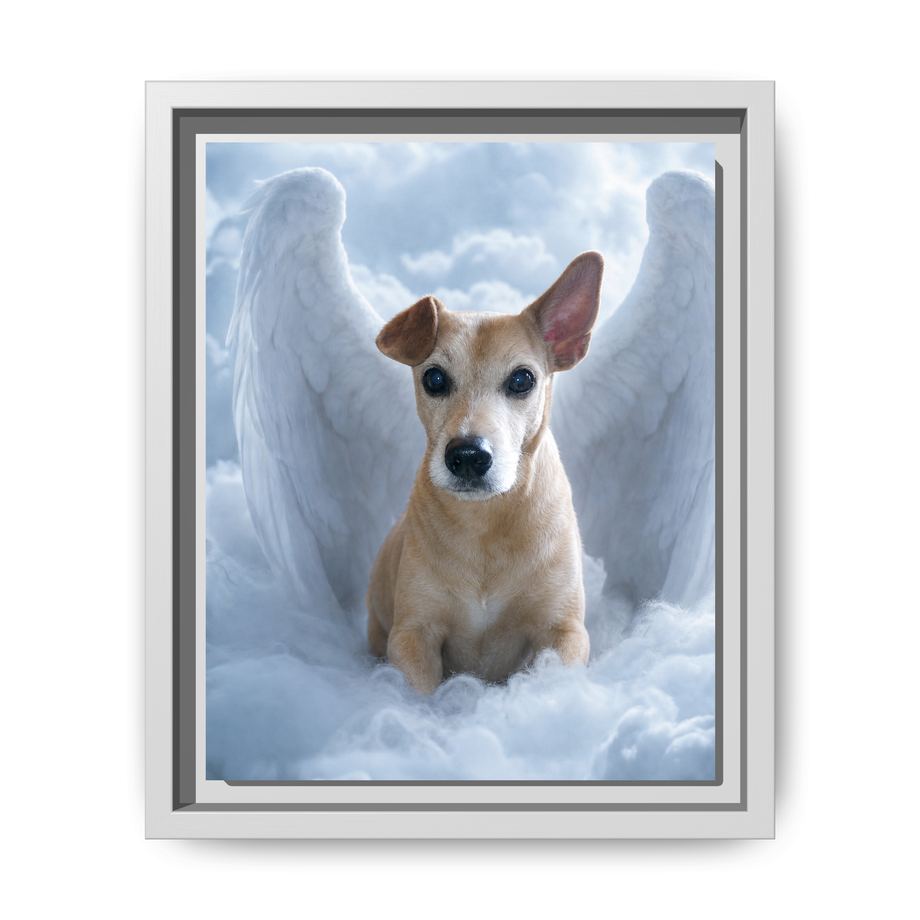 Framed 8x10 White front