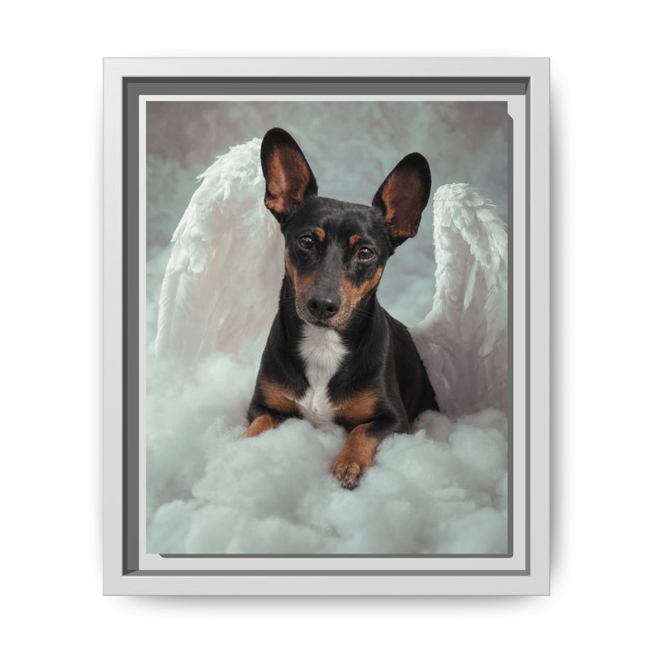 Framed 8x10 White front
