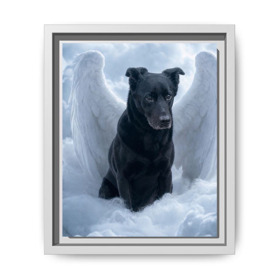 Framed 8x10 White front