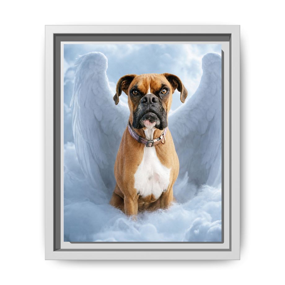 Framed 8x10 White front