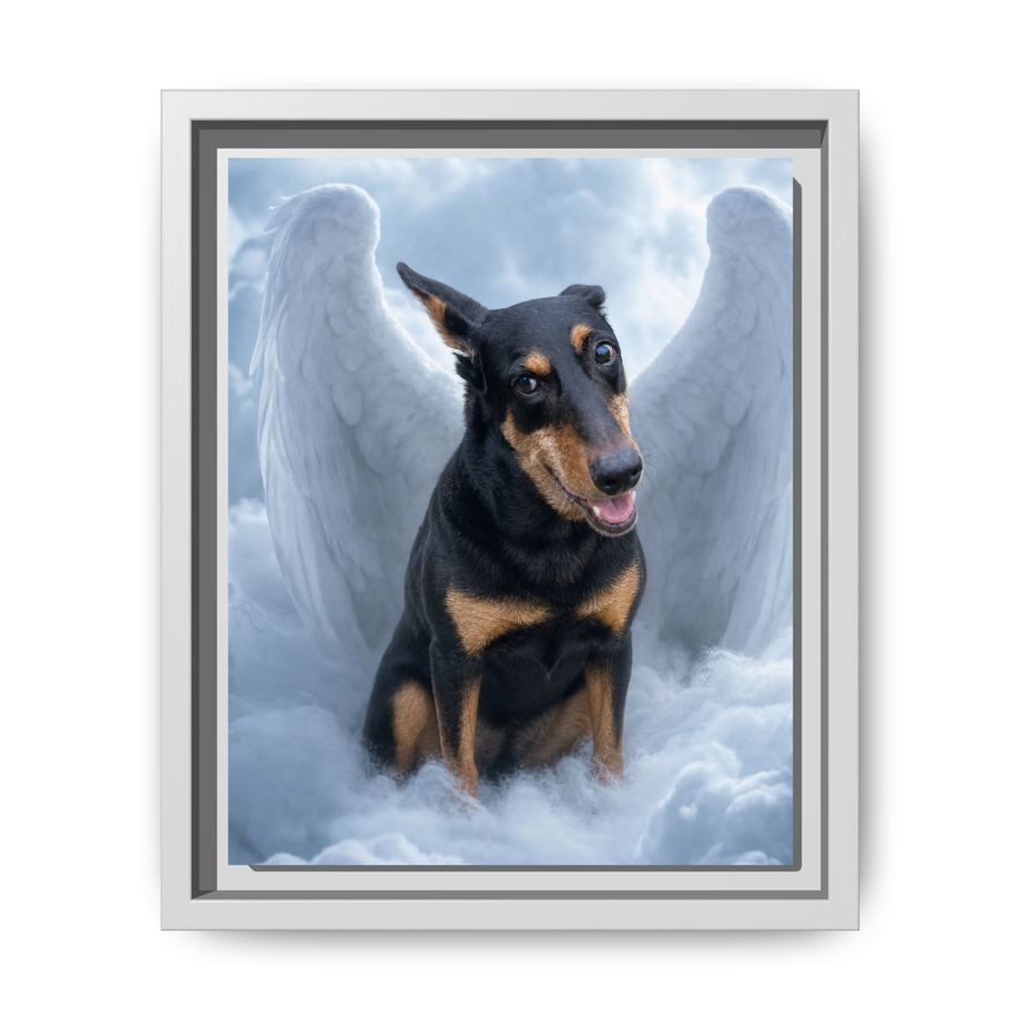 Framed 8x10 White front