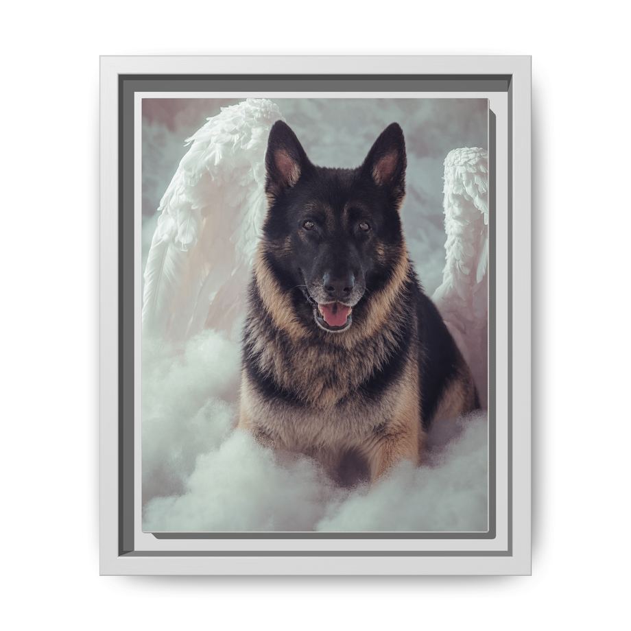 Framed 8x10 White front