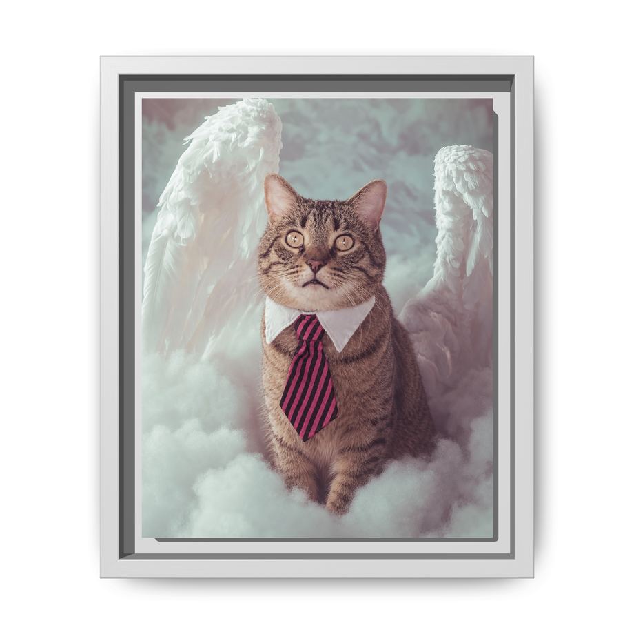 Framed 8x10 White front