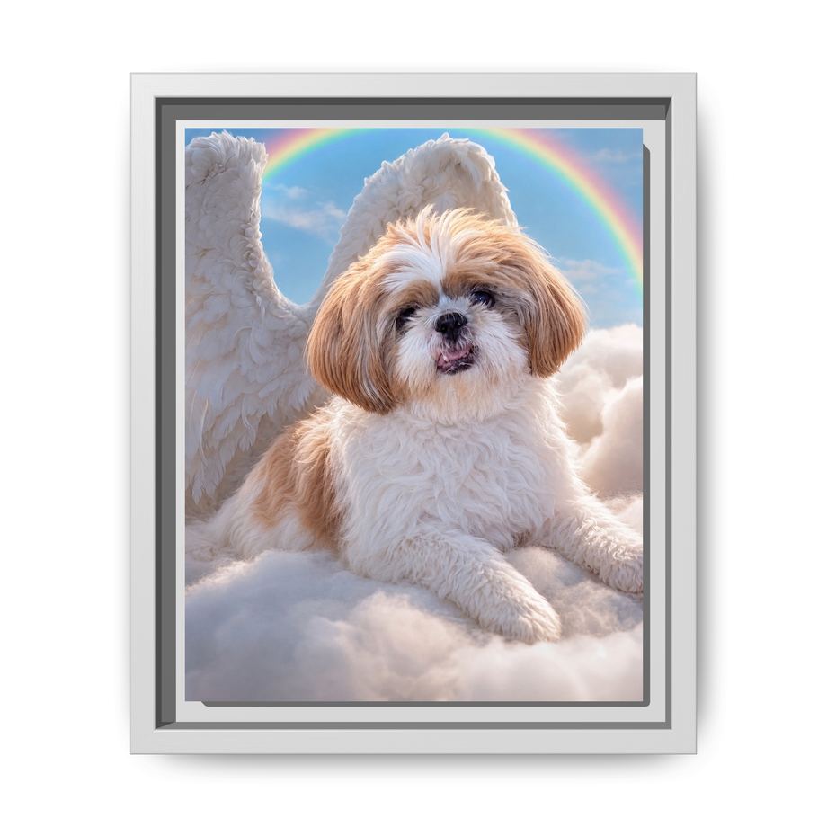 Framed 8x10 White front