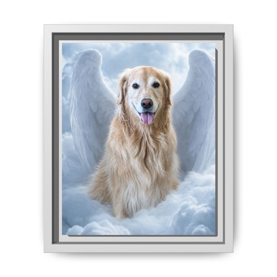 Framed 8x10 White front