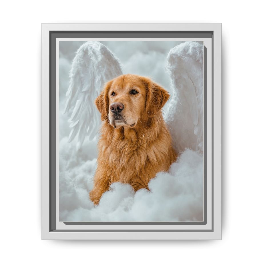Framed 8x10 White front