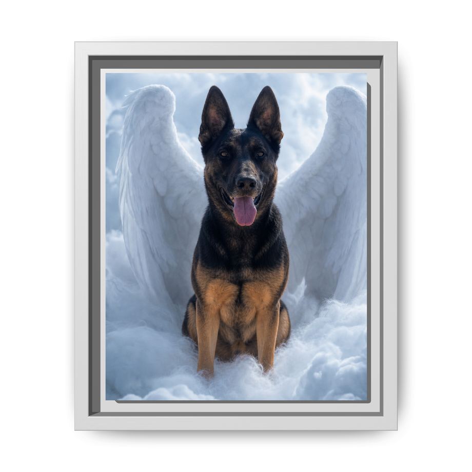 Framed 8x10 White front