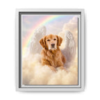 Framed 8x10 White front