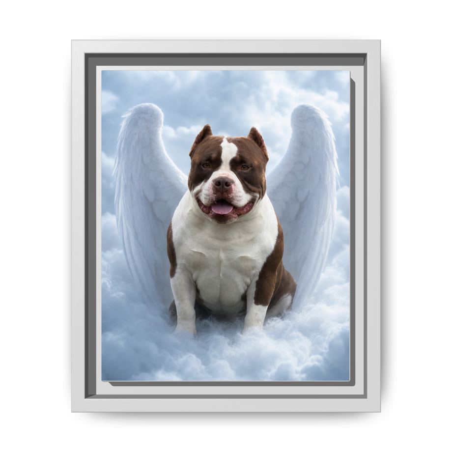 Framed 8x10 White front