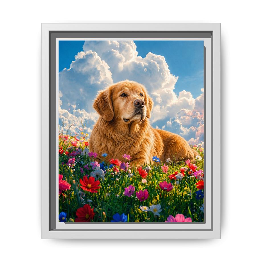 Framed 8x10 White front