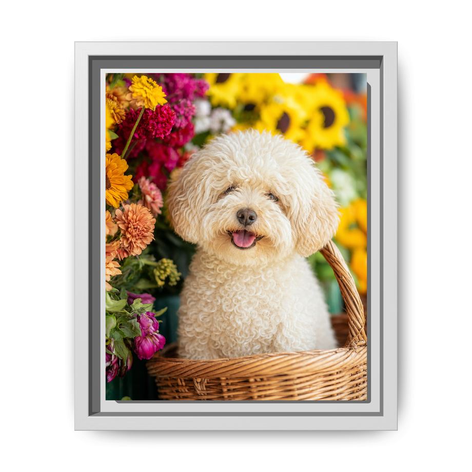 Framed 8x10 White front