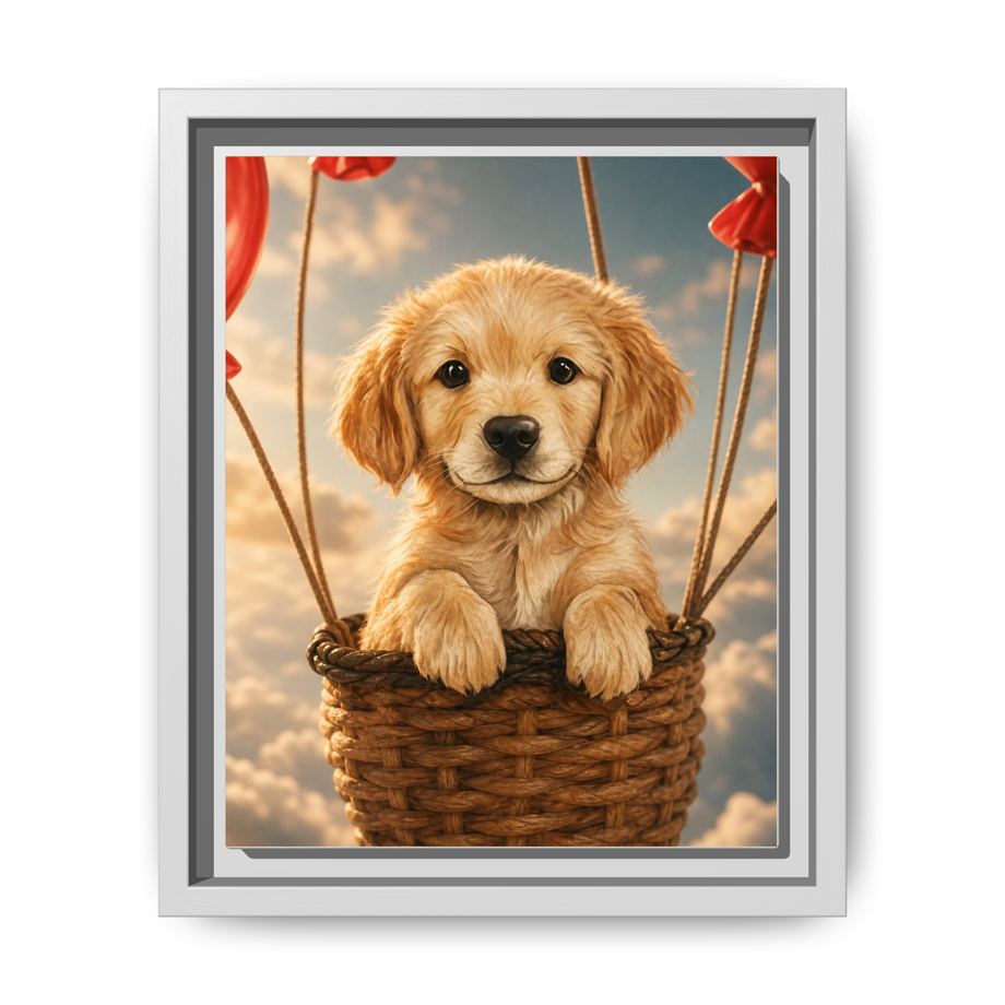 Framed 8x10 White front