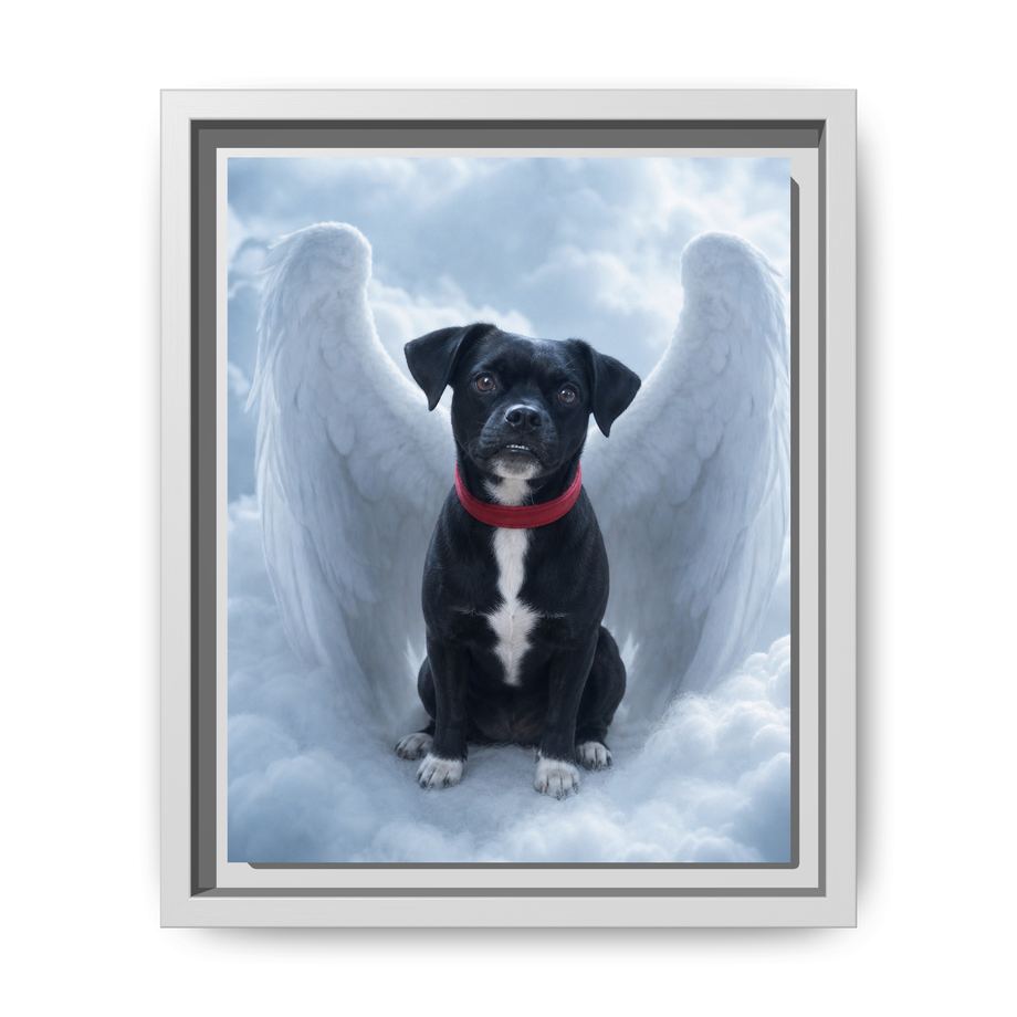 Framed 8x10 White front