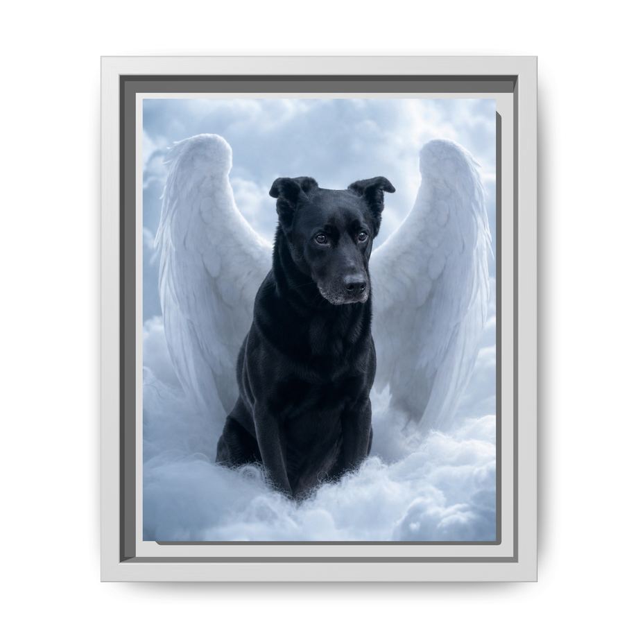 Framed 8x10 White front