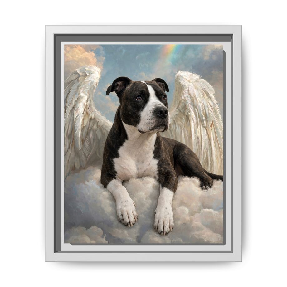 Framed 8x10 White front