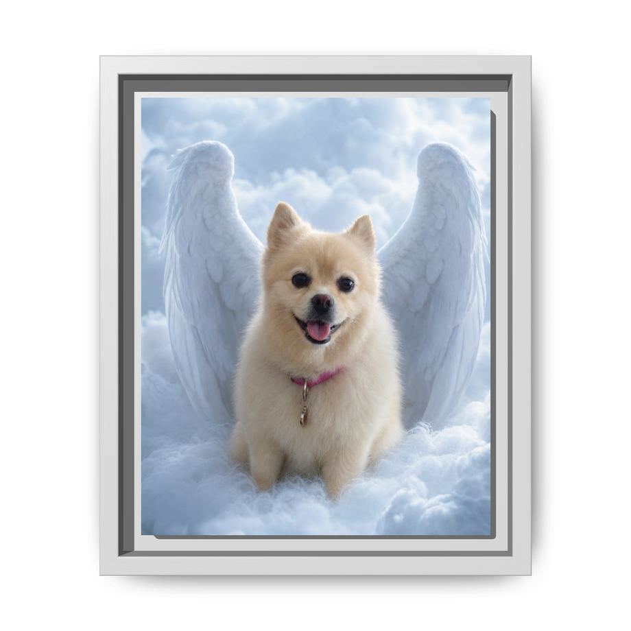 Framed 8x10 White front